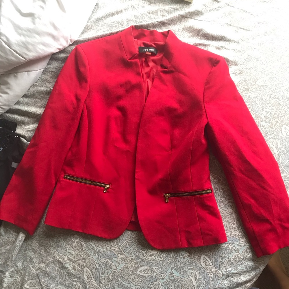 Red women’s blazer